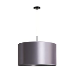 Lustr na lanku CANNES 1xE27/15W/230V pr. 45 cm stříbrná