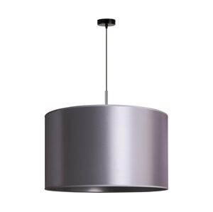Lustr na lanku CANNES 1xE27/15W/230V pr. 50 cm stříbrná