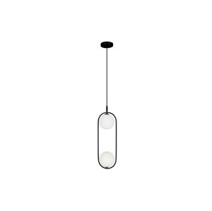 Lustr na lanku CORDEL 2xG9/28W/230V černá