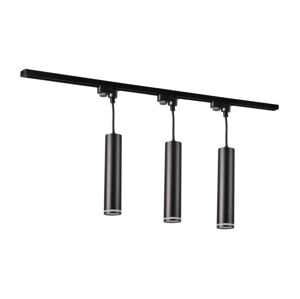 Lustr na lanku do lištového systému PARIS 3xGU10/10W/230V + 1 m lištový systém