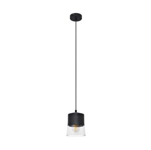 Lustr na lanku FERGIE 1xE27/15W/230V černá