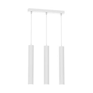 Lustr na lanku HUDSON 3xGU10/8W/230V bílá