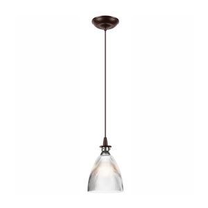 Lustr na lanku JODI 1xE27/60W/230V bronz