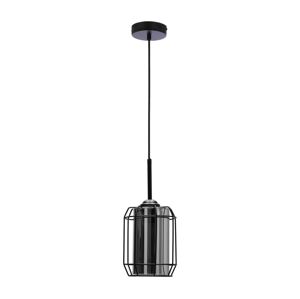Lustr na lanku JONERA 1xE27/40W/230V černá