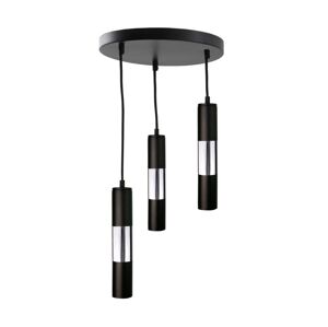 Lustr na lanku MAGNUMA 3xGU10/50W/230V černá/lesklý chrom 1262/22