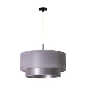 Lustr na lanku NANTES 1xE27/15W/230V pr. 45 cm stříbrná