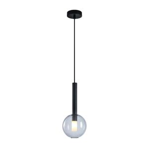 Lustr na lanku NIKO 1xG9/9W/230V pr. 15 cm černá