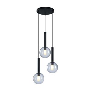 Lustr na lanku NIKO 3xG9/9W/230V černá