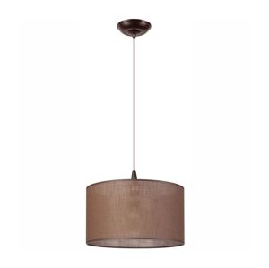 Lustr na lanku NOEL 1xE27/60W/230V bronz