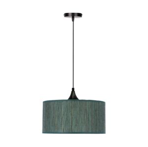 Lustr na lanku PATTI 1xE27/60W/230V pr. 30 cm zelená