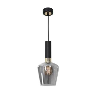 Lustr na lanku ROMA BLACK 1xE27/60W/230V