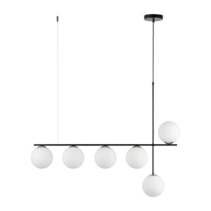 Lustr na lanku SILIA 6xG9/12W/230V černá