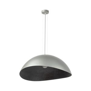 Lustr na lanku SOLARIS 1xE27/60W/230V stříbrná/černá