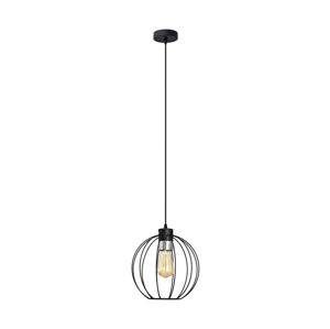 Lustr na lanku STARLIGHT 1xE27/15W/230V černá/stříbná