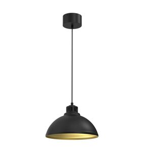 Lustr na lanku SVEN 1xE27/15W/230V černá/zlatá