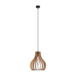 Lustr na lanku TUCCI 1xE27/60W/230V dub