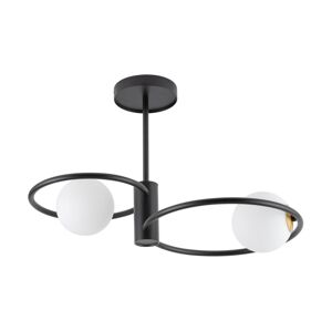 Lustr na tyči AQUA 2xG9/12W/230V černá