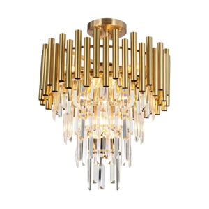 Lustr na tyči MADISON 9xE14/40W/230V zlatá ML8806