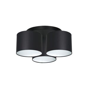 Lustr přisazený ARDEN 3xE27/60W/230V černá/bílá