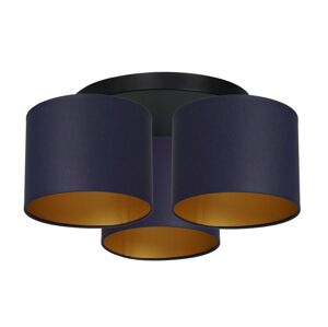 Lustr přisazený ARDEN 3xE27/60W/230V fialová/zlatá