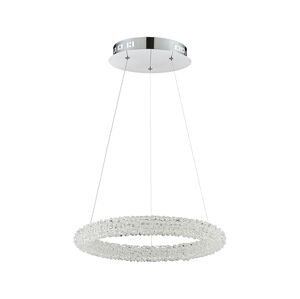 Luxera LUXERA  - LED Křišťálový lustr na lanku ALMEDA LED/24W/230V