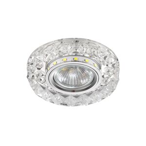 Luxera LUXERA  - Podhledové svítidlo CRYSTALS 1xGU10/50W/230V + LED STRIPE