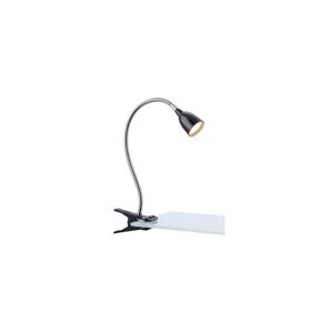 Markslöjd Markslöjd 106092 - LED Stolní lampa s klipem TULIP LED/3W/230V černá