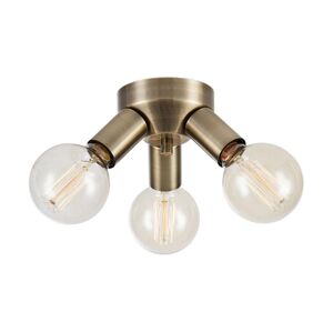 Markslöjd Markslöjd 108550 - Stropní svítidlo MAZZO 3xE27/40W/230V mosaz