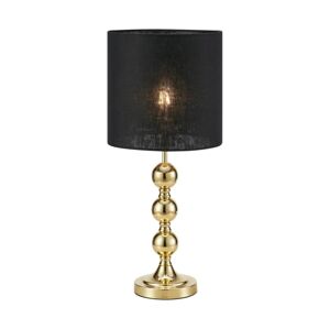 Markslöjd Markslöjd 108574 - Stolní lampa OCTO 1xE27/40W/230V černá/zlatá