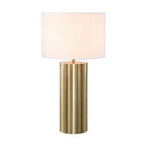 Markslöjd Markslöjd 108669 - Stolní lampa HASHIRA 1xE27/40W/230V bílá/mosaz