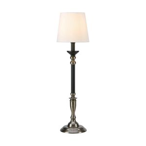 Markslöjd Markslöjd 108680 - Stolní lampa GENT 1xE27/40W/230V chrom/černá/bílá