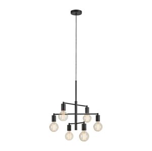 Markslöjd Markslöjd 108717 - Lustr na lanku CIELO 6xE27/40W/230V černá