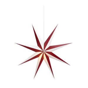 Markslöjd Markslöjd 704523 - Vánoční dekorace ALVA 1xE14/25W/230V červená/bílá 75 cm