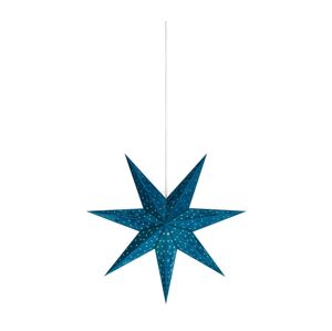 Markslöjd Markslöjd 705482 - Vánoční dekorace VELOURS 1xE14/25W/230V modrá