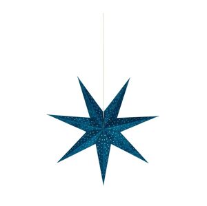 Markslöjd Markslöjd 705487 - Vánoční dekorace VELOURS 1xE14/6W/230V 75 cm modrá