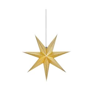 Markslöjd Markslöjd 705790 - Vánoční dekorace GLITTER 1xE14/25W/230V pr. 75 cm zlatá