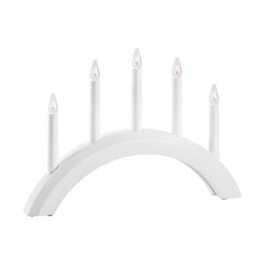 Markslöjd Markslöjd 705952 - Vánoční svícen AVENTO 5xE10/3W/230V bílá