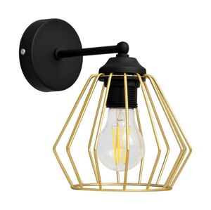 Nástěnná lampa AGAT 1xE27/60W/230V zlatá/černá