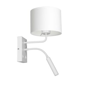 Nástěnná lampa ARDEN 1xE27/60W+1xG9/8W/230V bílá