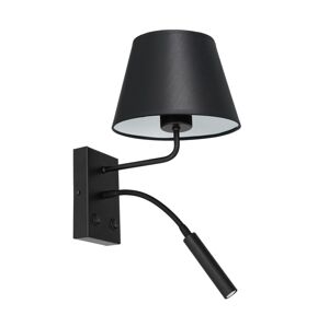 Nástěnná lampa ARDEN 1xE27/60W+1xG9/8W/230V černá/bílá