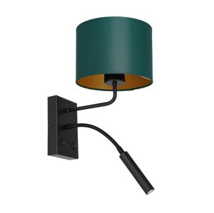 Nástěnná lampa ARDEN 1xE27/60W+1xG9/8W/230V zelená/zlatá