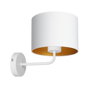 Nástěnná lampa ARDEN 1xE27/60W/230V bílá/zlatá