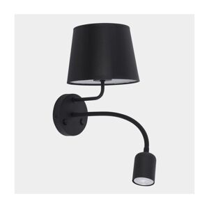 Nástěnná lampa MAJA 1xE27/15W/230V + 1xGU10/10W/230V černá