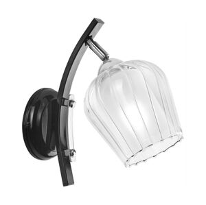 Nástěnná lampa PAULA 1xE27/60W/230V černá