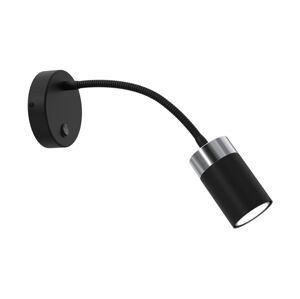 Nástěnná lampička JOKER 1xGU10/8W/230V černá/matný chrom