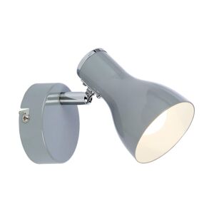 Nástěnná lampička JULIE 1xE14/40W/230V šedá