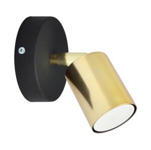 Nástěnné bodové svítidlo TUNE 1xGU10/60W/230V zlatá/černá