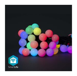 WIFILP02C48 - LED RGB Dekorační řetěz 48xLED 13,8m IP65 Wi-Fi Tuya