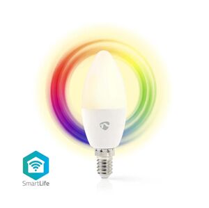 WIFILRC10E14 - LED RGB Stmívatelná žárovka E14/4,9W/230V Wi-Fi 2700-6500K