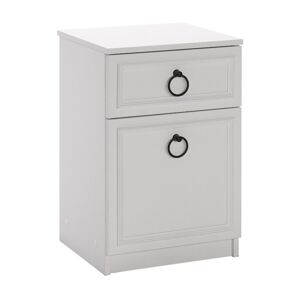 Adore Furniture Noční stolek 63x40 cm bílá 479ADR1501